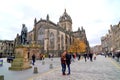 Saint Giles cathedral in Edinburgh