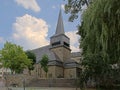 Saint-Gilles church in the village of Saint-Hubert