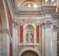 Saint Gregory Statue at Sanctuary of Bom Jesus do Monte Church Interior - Braga, Portugal