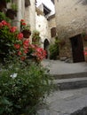 Saint-guilhem-le-desert, a village in herault, languedoc, france Royalty Free Stock Photo