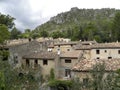 Saint-guilhem-le-desert, a village in herault, languedoc, france Royalty Free Stock Photo