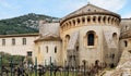 Saint-Guilhem-le-dÃÂ©sert. Gellone abbey. French medieval village. South of France. UNESCO world heritage. Royalty Free Stock Photo