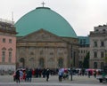 Saint Hedwig Cathedral German: Sankt-Hedwigs-Kathedrale Royalty Free Stock Photo