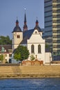 Saint Heribert church in Cologne, Germany Royalty Free Stock Photo