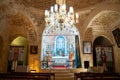 Saint Hirmiz Chaldean Church in Mardin city center. Royalty Free Stock Photo