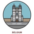 Saint-Hubert. Cities and towns in Belgium