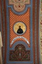 Saint Ignatius Of Loyola, Fresco On The Ceiling Of The Church Of St. Aloysius In Travnik, Bosnia And Herzegovina