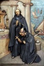 Saint Ignatius sends Saint Francis Xavier in the mission