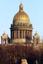 Saint Isaac cathedral in St. Petersburg Royalty Free Stock Photo