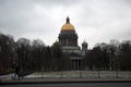 Saint Isaac's Cathedral or Isaakievskiy Sobor in Saint Petersburg, Russia Royalty Free Stock Photo