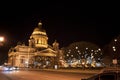 Saint Isaac's Cathedral or Isaakievskiy Sobor in Saint Petersburg, Russia Royalty Free Stock Photo