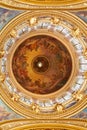Saint Isaak Cathedral, interior of the main dome.
