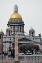 Saint Isaak church in Saint-Petersburg, Russia.