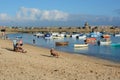 Saint Ives harbour, Cornwall, England Royalty Free Stock Photo