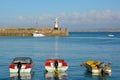 Saint Ives harbour, Cornwall, England Royalty Free Stock Photo