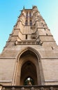 The Saint-Jacques Gothic Tower , Paris, France. Royalty Free Stock Photo