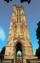 The Saint-Jacques Gothic Tower , Paris, France. Royalty Free Stock Photo