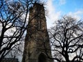 Saint-Jacques Tower, in Paris, France Royalty Free Stock Photo