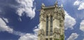 Saint-Jacques Tower (Tour Saint-Jacques). Paris, France Royalty Free Stock Photo