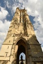 Saint-Jacques Tower Tour Saint-Jacques in Paris, France Royalty Free Stock Photo