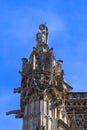 Saint James on the Tower of Saint-Jacques, Paris Royalty Free Stock Photo