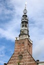 Saint James Tower on St. Louis Church, Leiden Royalty Free Stock Photo