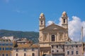 Saint-Jean-Baptiste Church in Bastia, Corsica Royalty Free Stock Photo