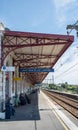 Saint Jean de Luz - Ciboure train station. Aquitaine, France.