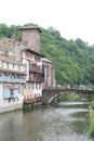 Saint-Jean-Pied-de-Port beautiful village and architecture Europe