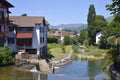 Saint-Jean-Pied-de-Port in France Royalty Free Stock Photo