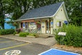 Tourist Office of the MRC de L`Islet  in Saint Jean Port Joli Royalty Free Stock Photo