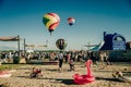 Saint-Jean-sur-Richelieu, Canada - August 2022 International Montgolfiere Ballon festival in Saint-Jean in Canada