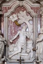 Saint Jerome statue on the altar of Saint Jerome in the Saint John the Baptist church in Zagreb