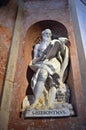 Saint Jerome statue in Mafra, Portugal