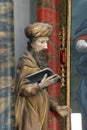 Saint Joachim, statue on the main altar in the church of Our Lady of Sorrows of Carinthia in Krizevci, Croatia