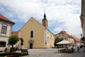 Saint John the Baptist church in Varazdin, Croatia