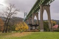 The Saint John bridge and park Oregon state
