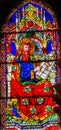 Saint John Evangelist Stained Glass Window Duomo Cathedral Florence Italy