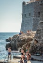 Saint John Fortress in Dubrovnik, Croatia Royalty Free Stock Photo