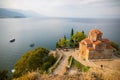 Saint John the Theologian Church at Kaneo, Ohrid Royalty Free Stock Photo