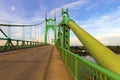 Saint Johns Bridge Pedestrian Sidewalk in Portland Oregon