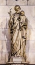 Saint Josepeh Statue Cathedral Saint Mary Mejor Basilica Marseille France