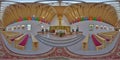 Saint Joseph Catholic Church Interior, ZetevÃÂ¡ralja (Sub Cetate), Romania Royalty Free Stock Photo