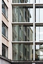 Saint-Josse, Brussels Capital Region, Belgium : Abstract view of the headquarter office of the Flemish Parliament