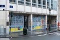 Saint-Josse, Brussels Capital Region, Belgium - Facade of the Bruxelles Propriete, the Brussels garbage and cleaning