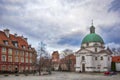 The Saint Kazimierz Church. St. Kazimierz Church is a Roman Catholic church in Warsaw`s New Town at Rynek Nowego Miasta 2