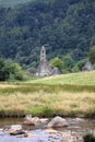 Saint Kevin church in Glendalough Royalty Free Stock Photo