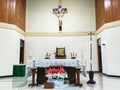 Saint Laurence Wasior Catholic Church Altar Table, West Papua Province