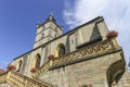 Saint-Laurent collegiate church in Estavayer-le-lac, Fribourg, Switzerland Royalty Free Stock Photo