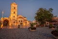 Saint Lazarus Agios Lazaros orthodox church in Larnaca, Cyprus. Architectural landmark, religious and travel background Royalty Free Stock Photo